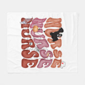 Nurse Halloween Fleecedecke (Vorderseite (Horizontal))