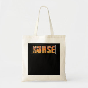 Nurse Halloween-Geschenk mit Kürbisspinne, Hexenhu Tragetasche