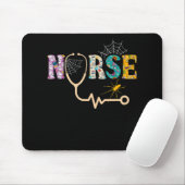 Nurse Halloween-Geschenk mit Pumpkin-Boo-Spider Mousepad (Mit Mouse)