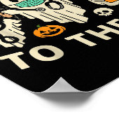 Nurse Halloween Ghost Crew Vaccine Say Boo To The  Poster (Ecke)
