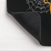 Nurse Halloween Gift With Pumpkin Boo Spider Witch Mousepad (Ecke)