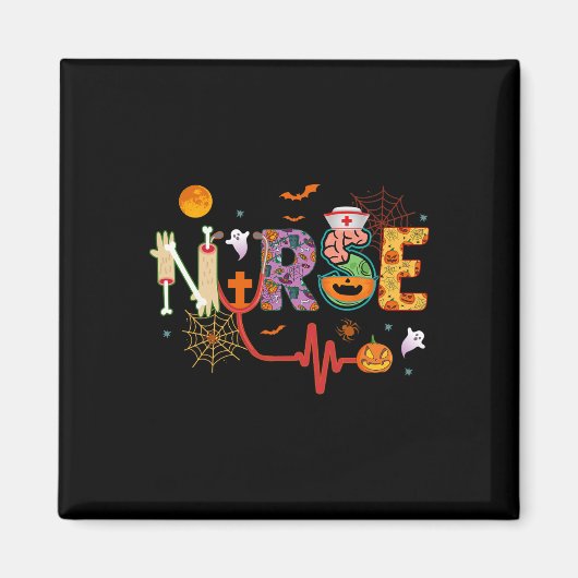 Nurse Halloween Kostüm Stethoscope Heartbeat Pump Magnet (Vorne)