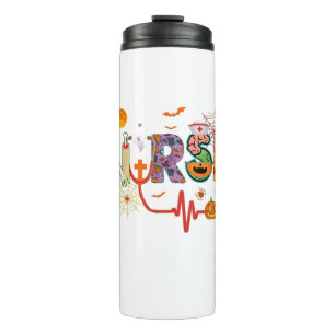 Nurse Halloween Kostüm Stethoscope Heartbeat Pump Thermosbecher