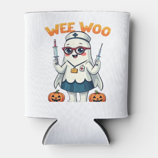 Nurse Halloween ready Classic T-Shirt Dosenkühler (Vorderseite)
