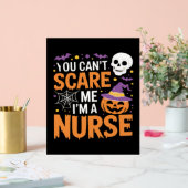 Nurse Halloween Witch Funny Nursing Essential T-Sh Acrylschild (Hochzeit)