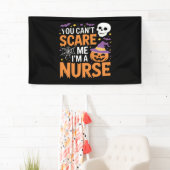 Nurse Halloween Witch Funny Nursing Essential T-Sh Banner (Insitu)