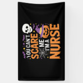 Nurse Halloween Witch Funny Nursing Essential T-Sh Banner (Vertikal)