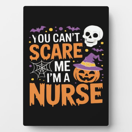 Nurse Halloween Witch Funny Nursing Essential T-Sh Fotoplatte (Vorderseite)