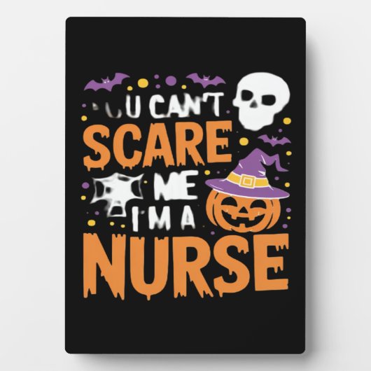 Nurse Halloween Witch Funny Nursing Essential T-Sh Fotoplatte (Vorderseite)