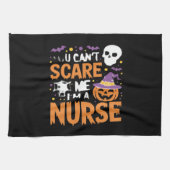 Nurse Halloween Witch Funny Nursing Essential T-Sh Geschirrtuch (Horizontal)