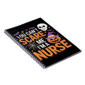 Nurse Halloween Witch Funny Nursing Essential T-Sh Notizblock (Rechte Seite)