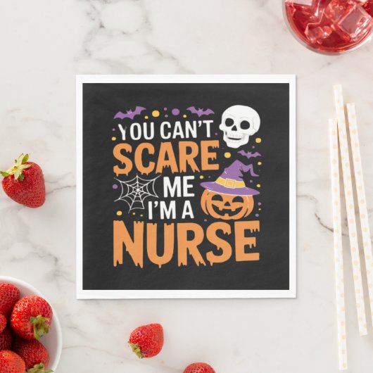 Nurse Halloween Witch Funny Nursing Essential T-Sh Serviette (Beispiel)