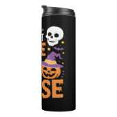 Nurse Halloween Witch Funny Nursing Essential T-Sh Thermosbecher (Nach rechts gedreht)