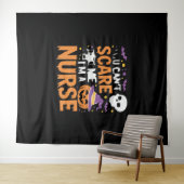 Nurse Halloween Witch Funny Nursing Essential T-Sh Wandteppich (Beispiel (Horizontal))