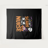 Nurse Halloween Witch Funny Nursing Essential T-Sh Wandteppich (Vorderseite (Horizontal))