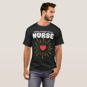 NURSE - HEALING THROUGH SERVICE T-Shirt (Vorne ganz)