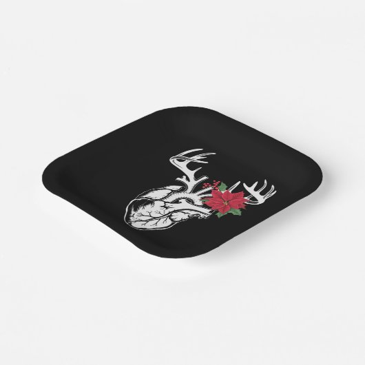 Nurse Heart Anatomie Rentier Heart Cath Labrador R Pappteller (Gewinkelt)