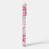 Nurse Hearts, Hats and Clogs Monogram Case-Mate iPhone Hülle (Rückseite / Rechts)