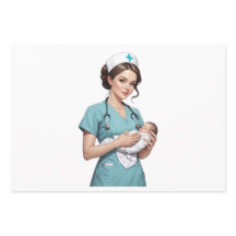 Nurse Holding Newborn - Gentle Care Medical Design