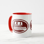 Nurse Humor Print Novelty: M R I , mugs Tasse (Vorderseite Links)