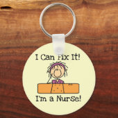 Nurse I Can Fix It T-shirts and Gifts Schlüsselanhänger (Vorderseite)