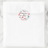 Nurse icon stickers favor tags (Tasche)
