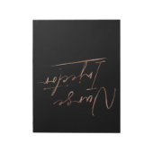 Nurse Injektor Abschluss Ästhetische Nurs Notizblock (Rotiert)