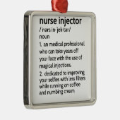Nurse Injektor Definition ästhetische Nurs Ornament Aus Metall (Rechts)