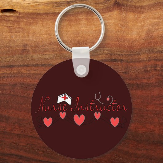 Nurse Instructor Gifts Schlüsselanhänger (Vorderseite)