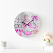 Nurse Items Große Wanduhr (Zuhause)