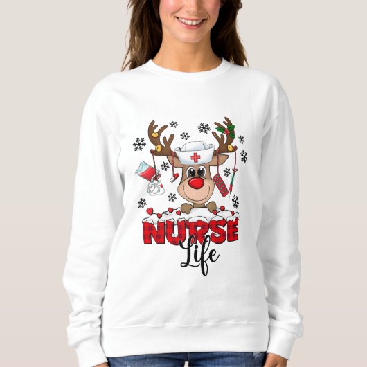 Nurse Joly Xmas Sweatshirt (Vorderseite)