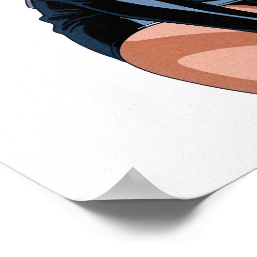 Nurse joy team rocket poster (Ecke)