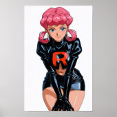 Nurse joy team rocket poster (Vorne)