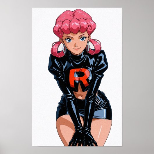 Nurse joy team rocket poster (Vorne)