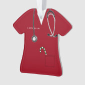 Nurse Keepake Ornament (Vorderseite)