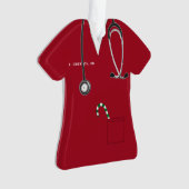 Nurse Keepake Ornament (Vorderseite)