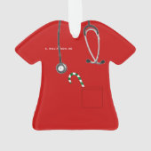 Nurse Keepake Ornament (Rückseite)