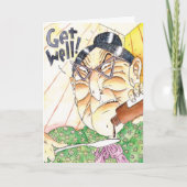 Nurse Kratchity's "Get Well Medicine" Karte (Vorderseite)