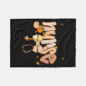 Nurse Labor And Delivery Coquette Fall Pumpkin Tha Fleecedecke (Vorderseite (Horizontal))