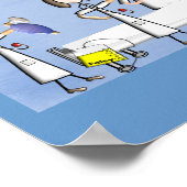 Nurse Leinwand Art "Mitgefühl & Weisheit" Poster (Ecke)