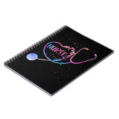 Nurse Liebe Nursing Student RN Life Vielen Dank Notizblock (Linke Seite)