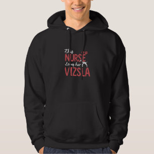 Nurse Lieben Vizsla Hund Liebhaber Geschenke für M Hoodie