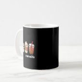 Nurse Life Funny Coffee Nurses Kraftstoff registri Kaffeetasse (Vorderseite Links)