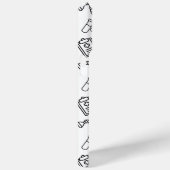 Nurse Life Icon Pattern Case-Mate iPhone Case (Rückseite / Rechts)