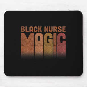 Nurse Life Melanin Queen Black Girl Magic History Mousepad