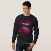 Nurse Life Merge, Nursing Degree Loading Future Nu Sweatshirt (Vorne ganz)