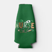 Nurse Life Nurse Day gibt St Patricks Day Flaschenkühler (Vorderseite)