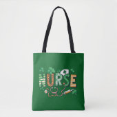 Nurse Life Nurse Day gibt St Patricks Day Tasche (Vorderseite)