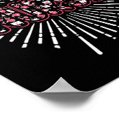 Nurse Life Valentines Day Stethoscope Er Icu Nicu Poster (Ecke)