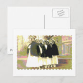 Nurse Lineup Postkarte (Vorne/Hinten)